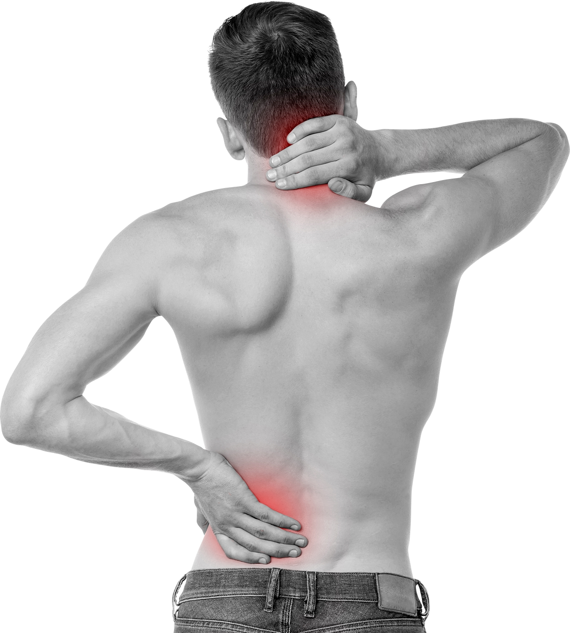 Sports Injury Pain towards Back